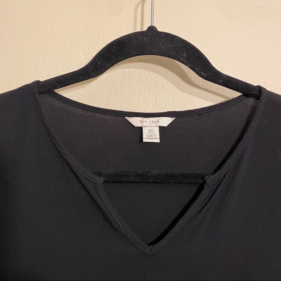 C EST 1946 Bell Sleeve Hem Embroidered Tunic Top - Picture 8 of 11